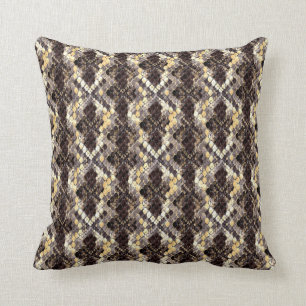 Snake skin, Python, Anaconda, skin, reptile Throw Pillow