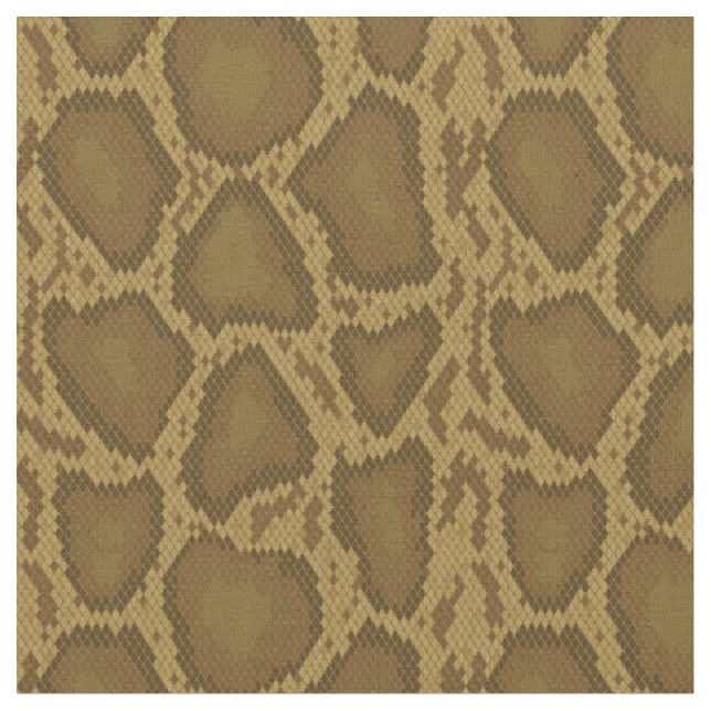Snake skin, reptile pattern fabric (Close Up)