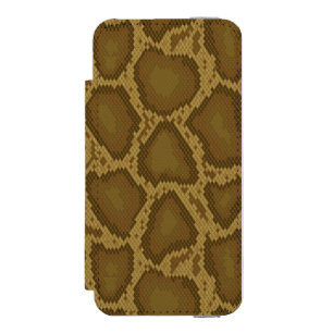 Snake skin, reptile pattern incipio watson™ iPhone 5 wallet case