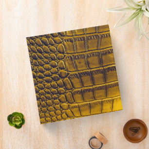 Snake Skin Texture Animal Leather Pattern Binder