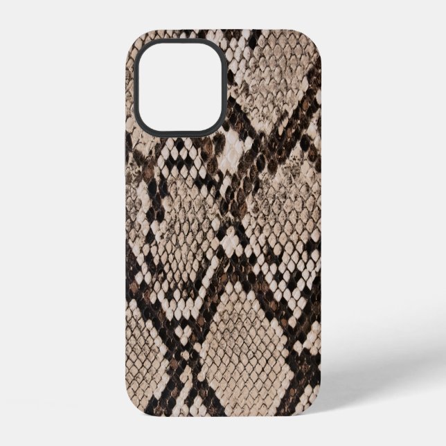 Snake skin: textured background. iPhone case (Back)