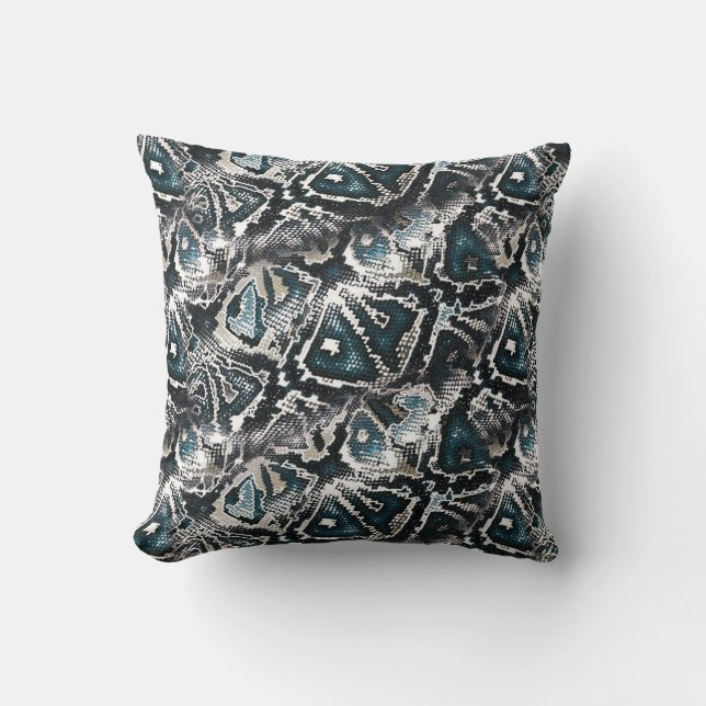 Snake skin  throw pillow (Front)