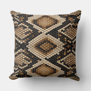 Snake Skin  Throw Pillow