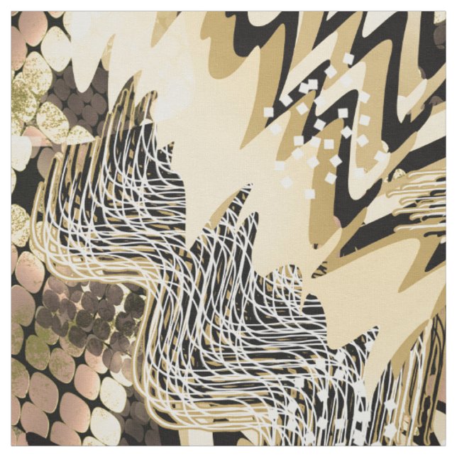 Snake skin, tiger . fabric (Swatch)
