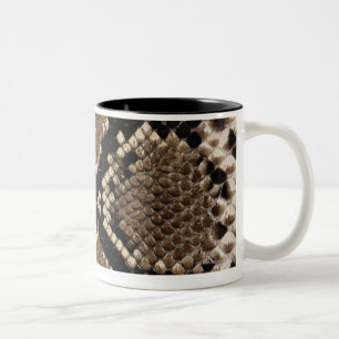 Snake Skin Two-Tone Coffee Mug