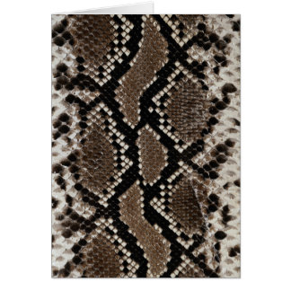 Snake Skin Wildlife Cards Series