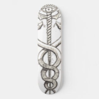 snake-sword skateboard