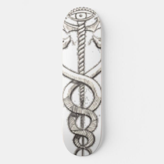 snake-sword skateboard (Front)