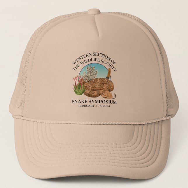 Snake Symposium Trucker Hat (Front)