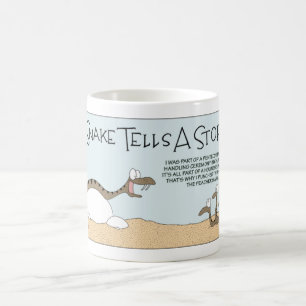 Snake Tells a Story Coffee Mug