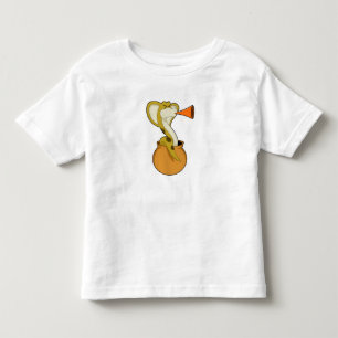 Snake Trumpet Music Toddler T-shirt
