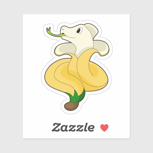 Snake with Banana (Sheet)