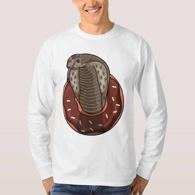 Snake with Donut T-Shirt (Front)