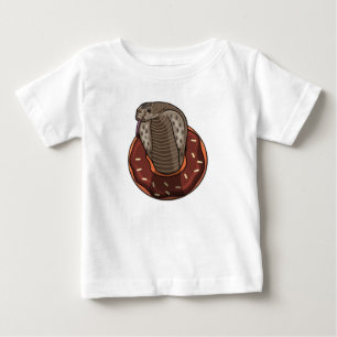 Snake with Doughnut Baby T-Shirt