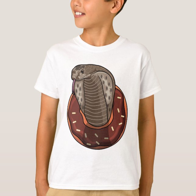 Snake with Doughnut T-Shirt (Front)