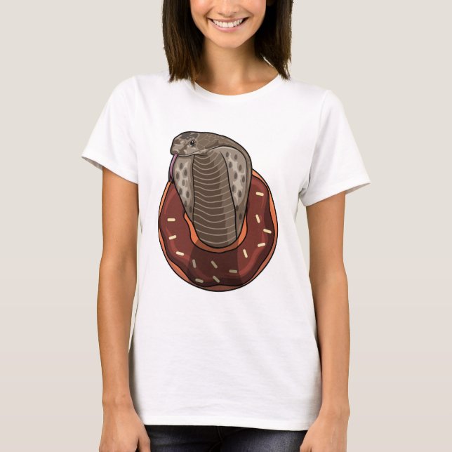 Snake with Doughnut T-Shirt (Front)
