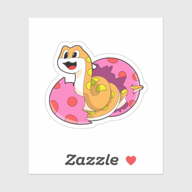 Snake with Egg (Sheet)