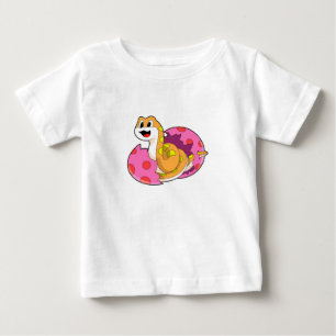 Snake with Egg Baby T-Shirt