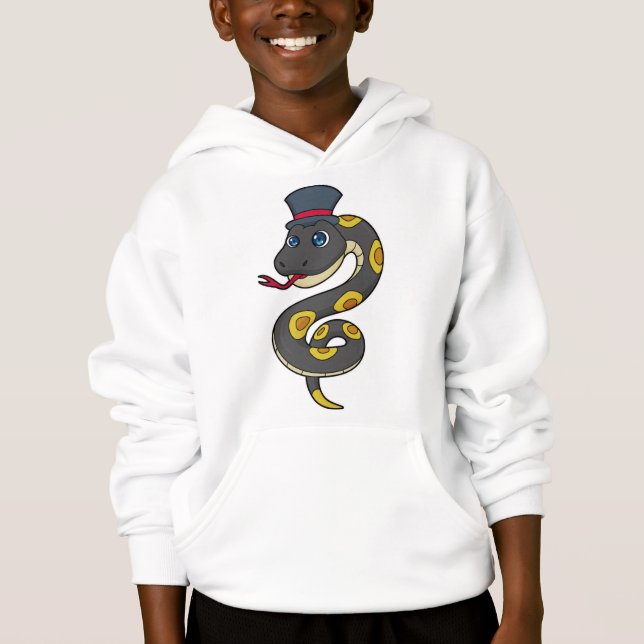 Snake with Hat (Front)