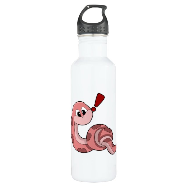 Snake with red Stains 710 Ml Water Bottle (Front)