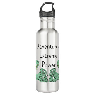 Snake World: Extreme, Power, Adventures. 710 Ml Water Bottle
