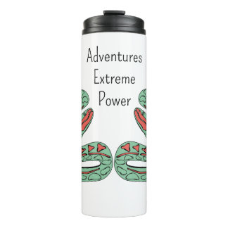 Snake World: Extreme, Power, Adventures. Thermal Tumbler