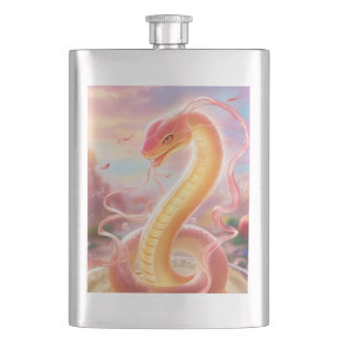 Snake Year 2025: Embracing Luck and Prosperity Hip Flask