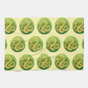 Snake Year 2025: Embracing Luck and Prosperity Kitchen Towel
