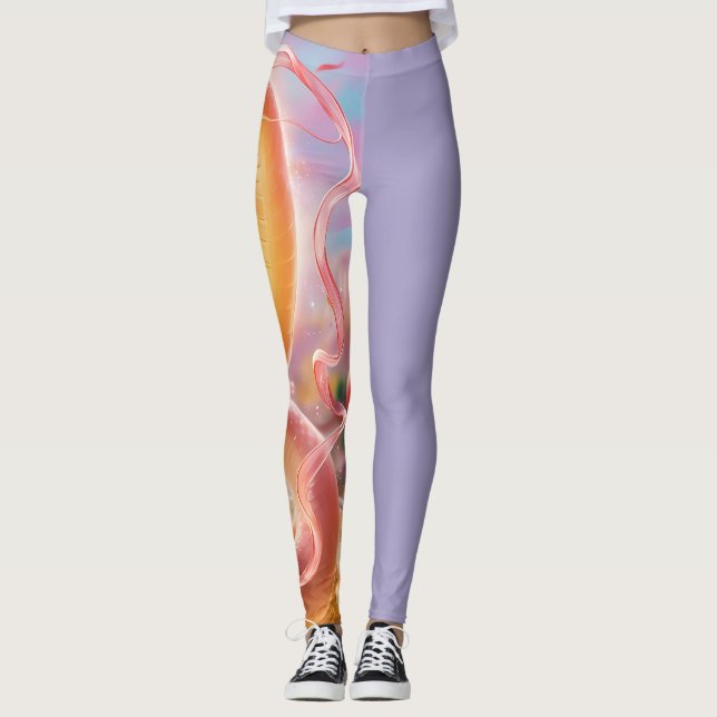 Snake Year 2025: Embracing Luck and Prosperity  Leggings (Front)