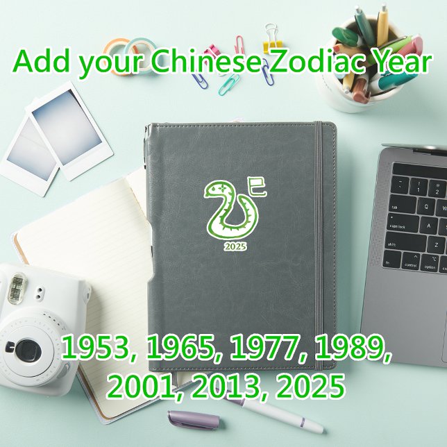 Snake Zodiac Customizable Year (Creator Uploaded)