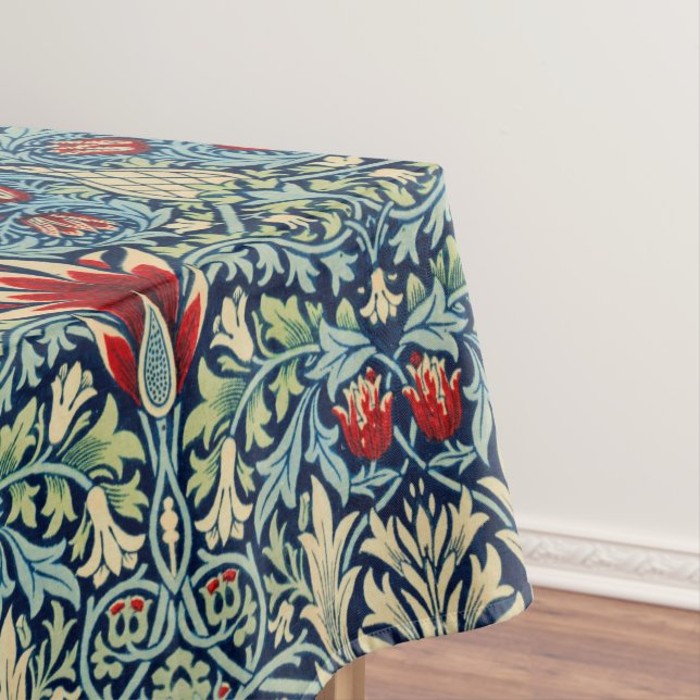 Snakehead William Morris Tablecloth (In Situ)