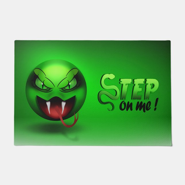 Snakemoji Bridge Doormat (Front)