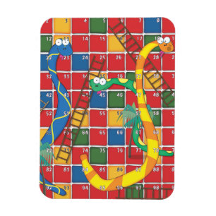 Snakes and Ladders Magnet