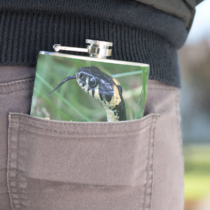 Snake's Head Hip Flask