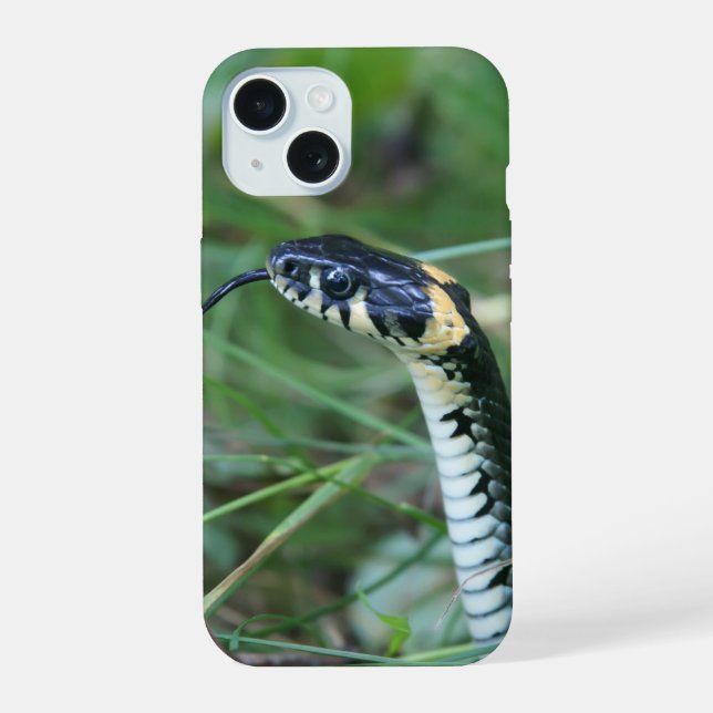 Snake's Head iPhone 15 Case (Back)