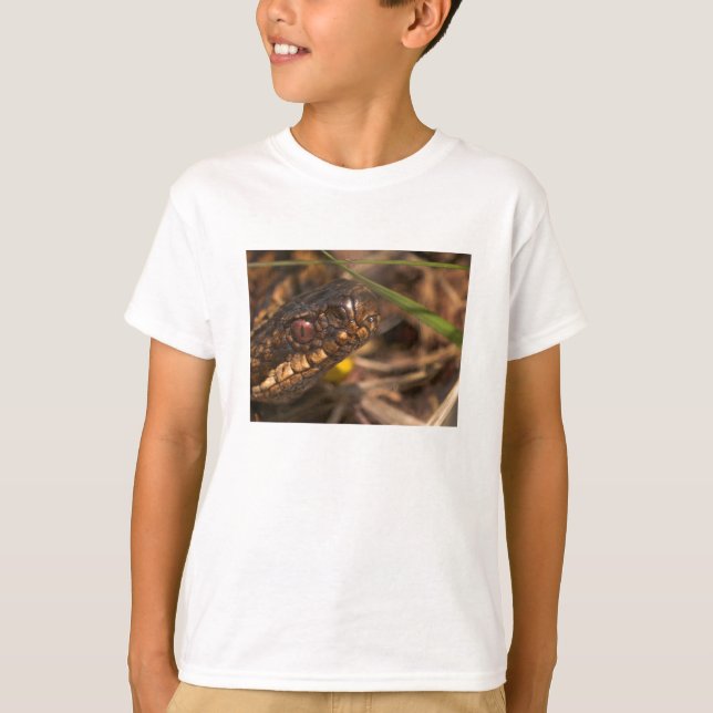 Snakes Head Kids Tee Shirt (Front)