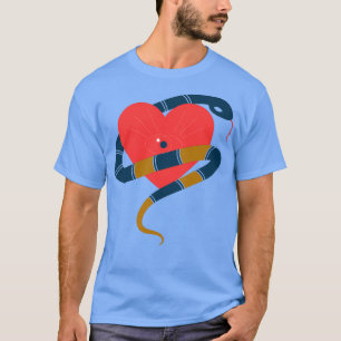Snakes heart  T-Shirt