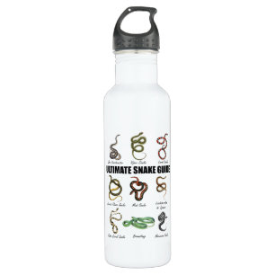 Snakes Kids Educational Serpent Zookeeper Reptile 710 Ml Water Bottle