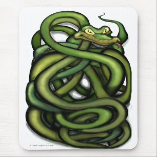 Snakes Mouse Pad
