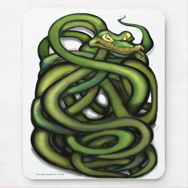 Snakes Mouse Pad (Front)