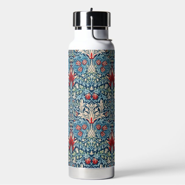 Snakeshead, William Morris Water Bottle (Left)