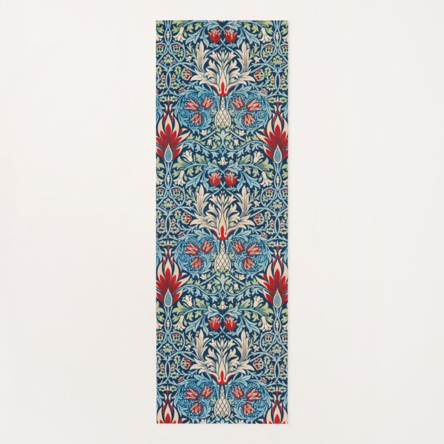 Snakeshead, William Morris Yoga Mat (Front)