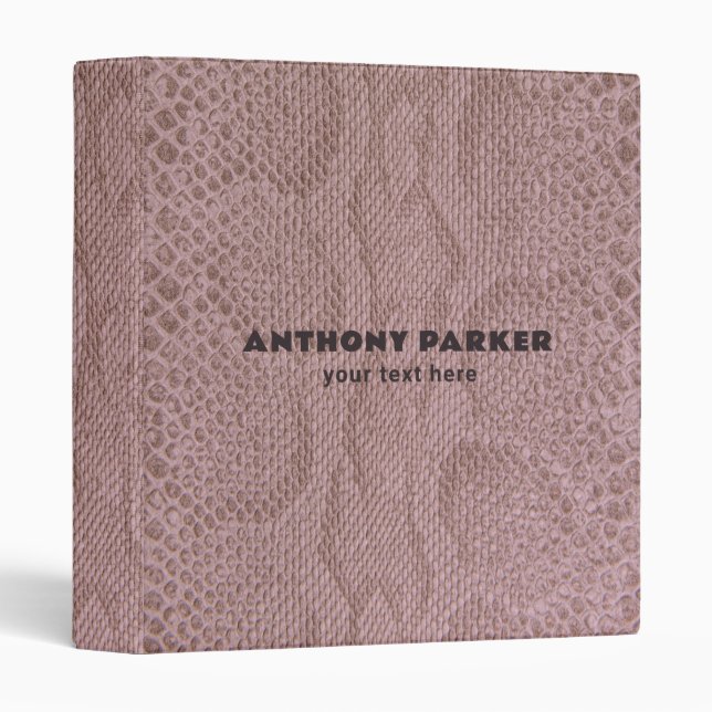 Snakeskin Background  Binder (Front/Spine)