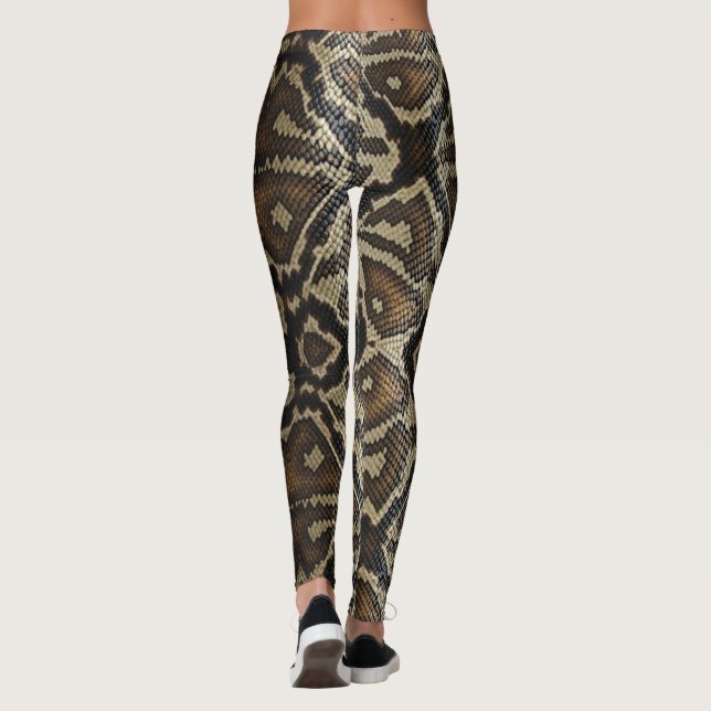 SnakeSkin Leggings (Back)