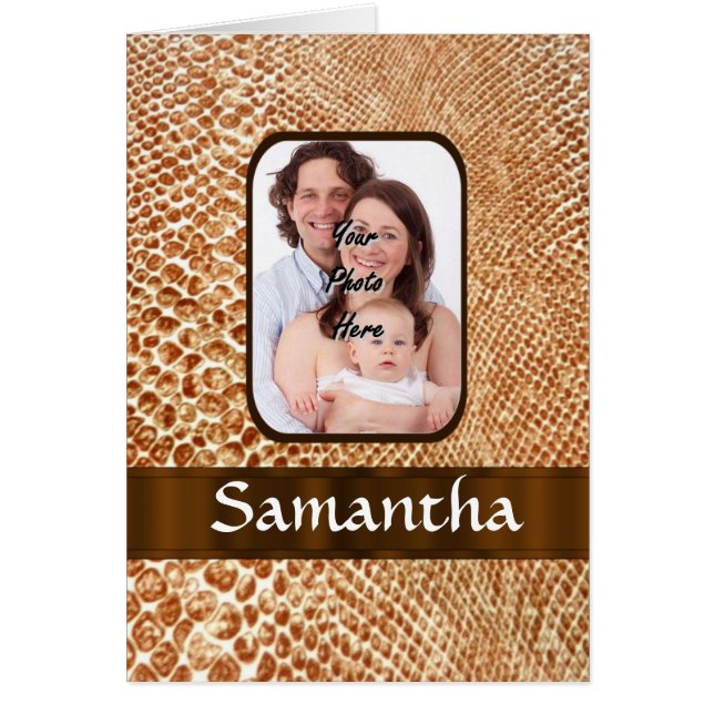 Snakeskin look custom photo (Front)