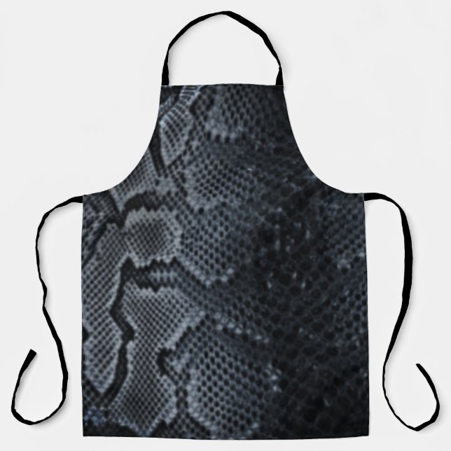 snakeskin  print  All-Over Print Apron (Front)