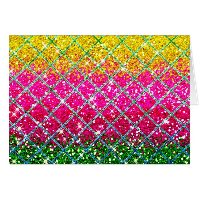 Snakeskin rose parties scintillant (Devant horizontal)