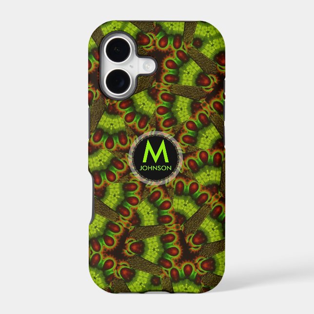 Snakey Abstract Monogram iPhone 5 Case-Mate (Back)