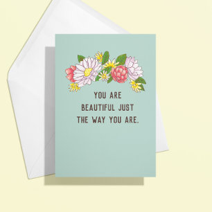 Snap Floral Crown No Filter Needed Just Because Card