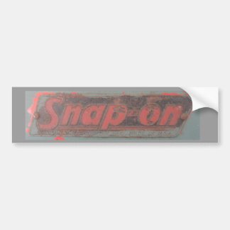 Snap On Tools Old School Bumper Sticker